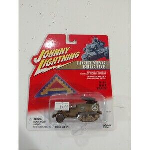Johnny Lightning Lighting Brigade 1:64 DieCast M-16 Anti Aircraft Half Track